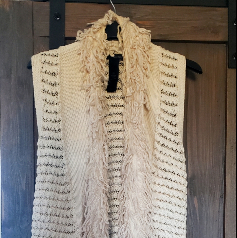 Calvin Klein Boho Open Sweater Vest
